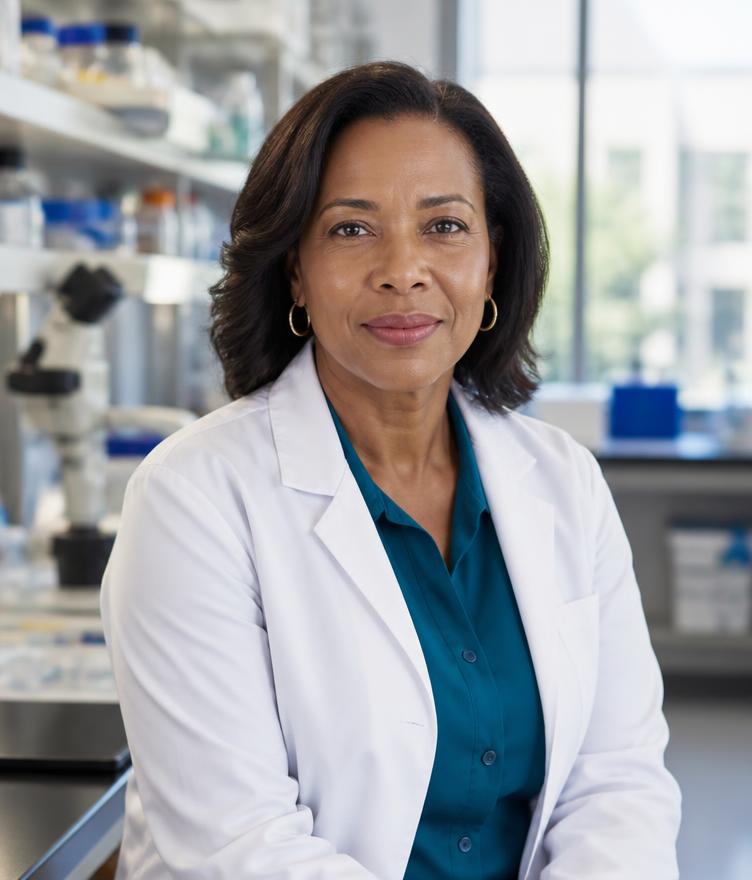 Portrait of Dr. Amara Okafor